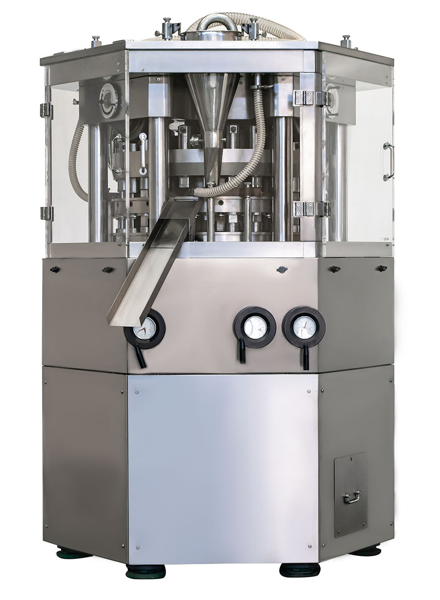 ZPYH26D(zhun)ʽƬC(j)ɫƬ<br>ZPYH26 rotary tablet press (three color tablets)